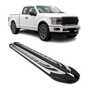 2015-2026 Ford F150 F250 F350 F450 Nerf Bar Side Step Running Boards Alu 2 Pcs