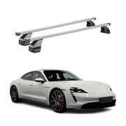 2020-2025 Porsche Taycan Roof Rack Cross Bars Silver