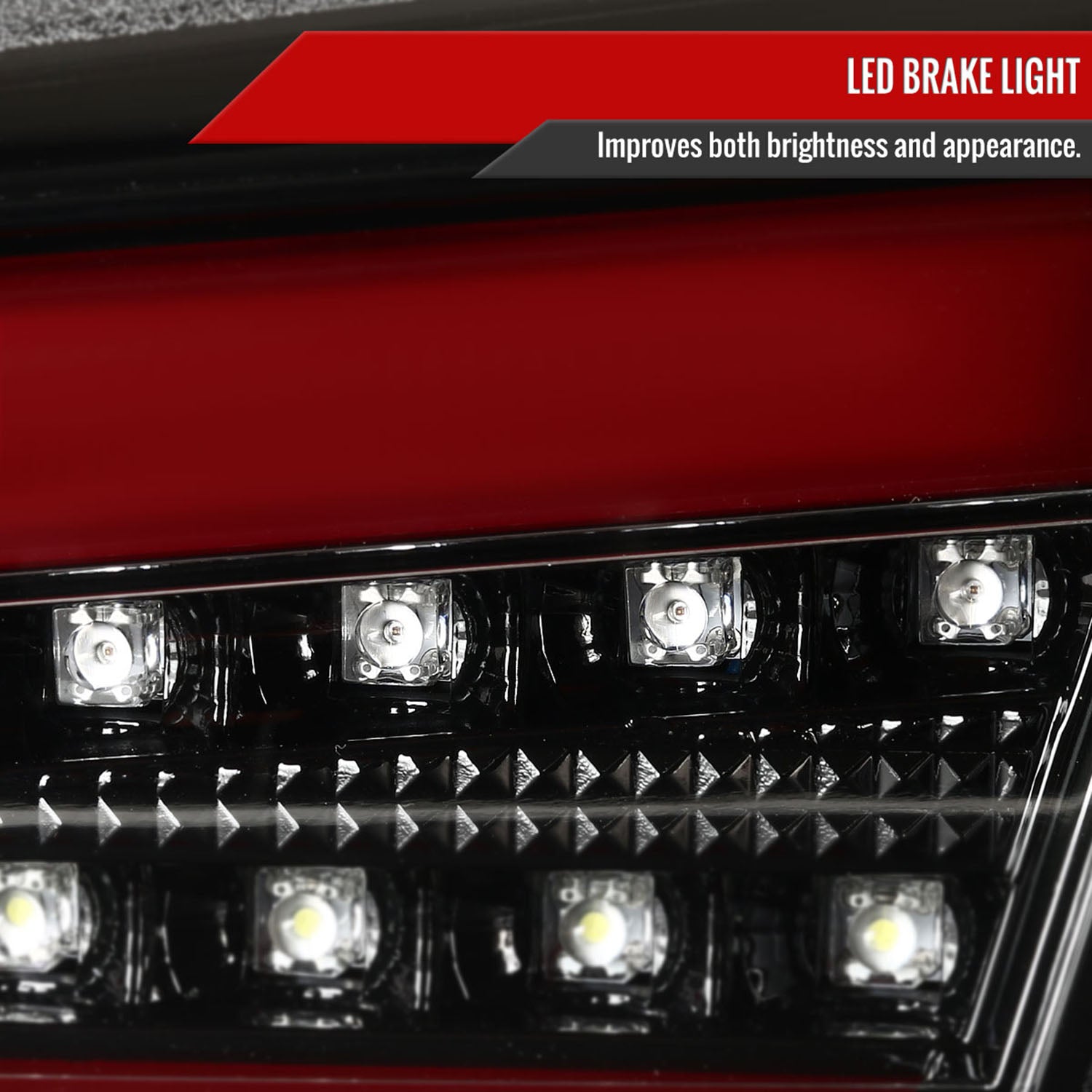 2008-2017 Mitsubishi Lancer / 2008-2015 Lancer EVO X LED Tail Lights Jet Black