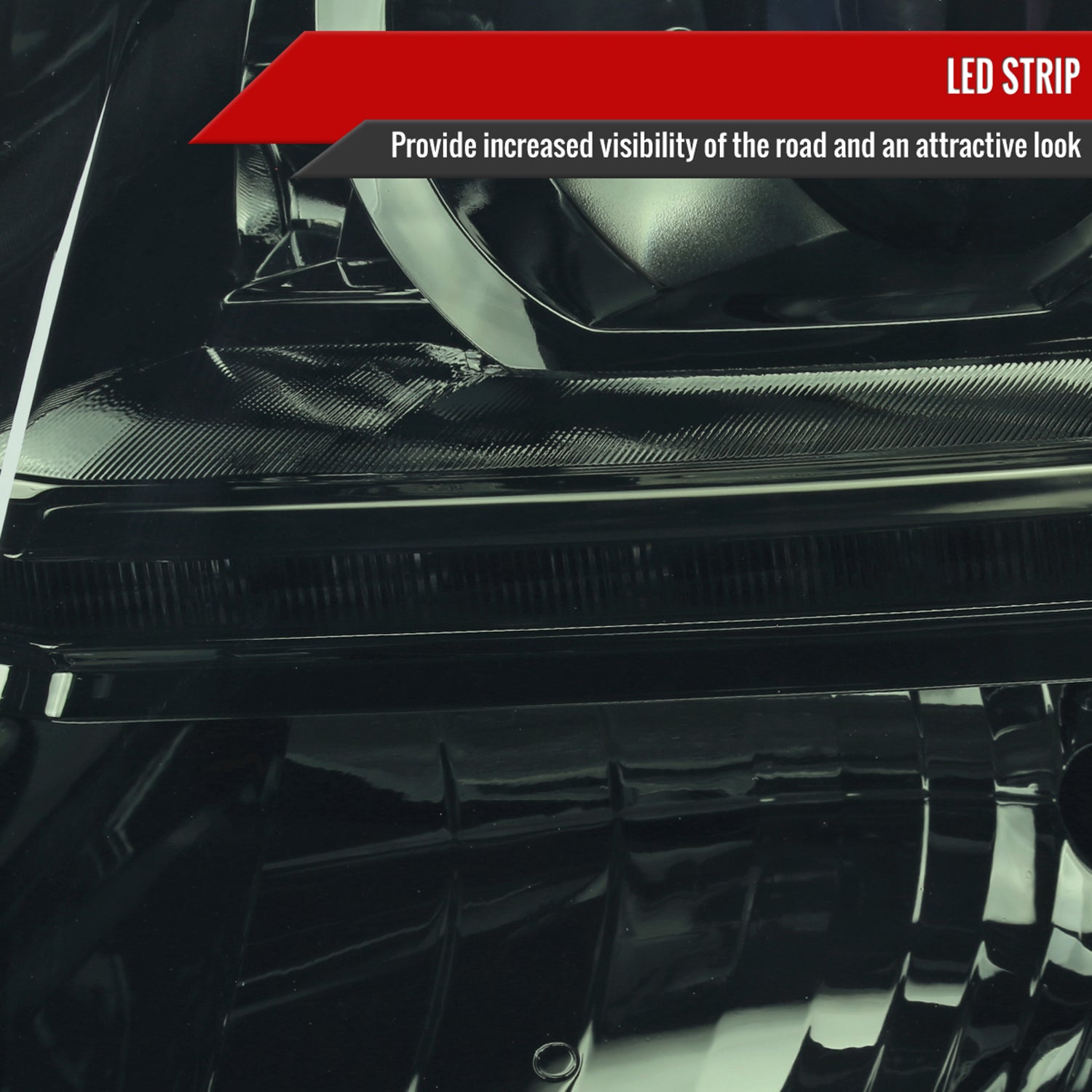 2015-2020 Chevy Tahoe Suburban/ 16-202019 Suburban 3500HD Headlights LED Smoke