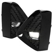 2019-2021 Nissan Murano LED Fog Lights Kit Chrome Housing/Clear Lens