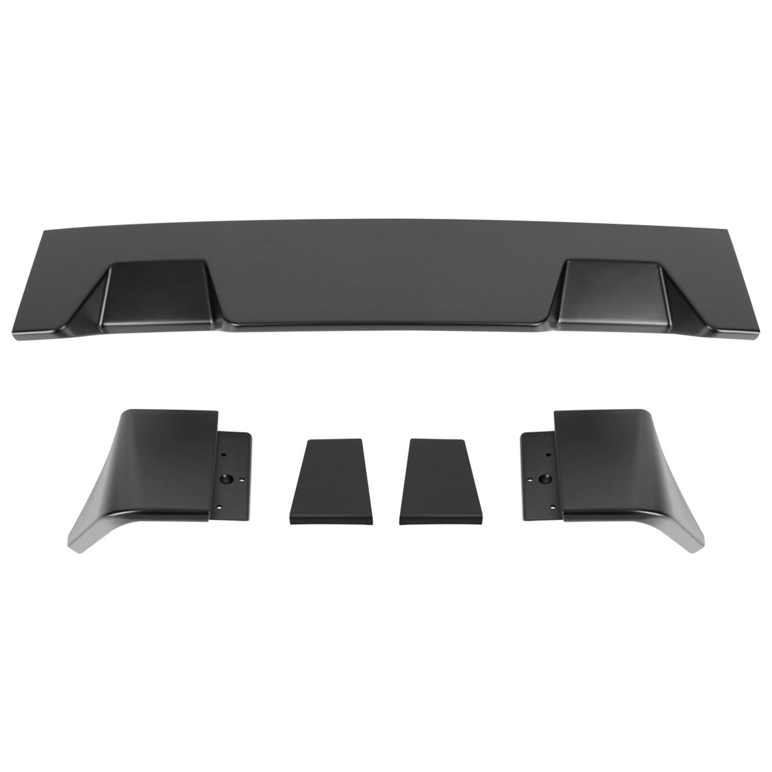 2008-2014 GMC Sierra 2500HD Rear Roof Matte Black Truck Spoiler Wing Kit