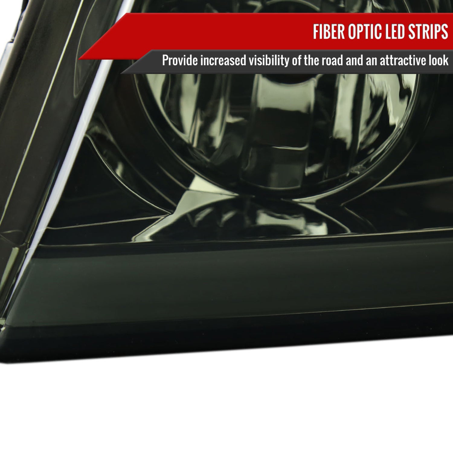 2004-2008 Ford F-150/ 06-2008 Lincoln Mark LT LED Bar Factory Headlights Chrome