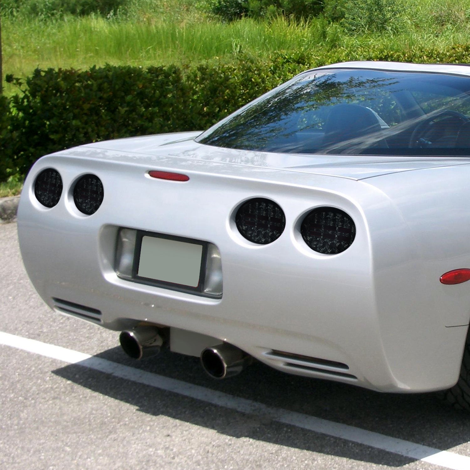 1997-2004 Chevrolet Corvette C5 LED Tail Lights Chrome Housing/Smoke Lens