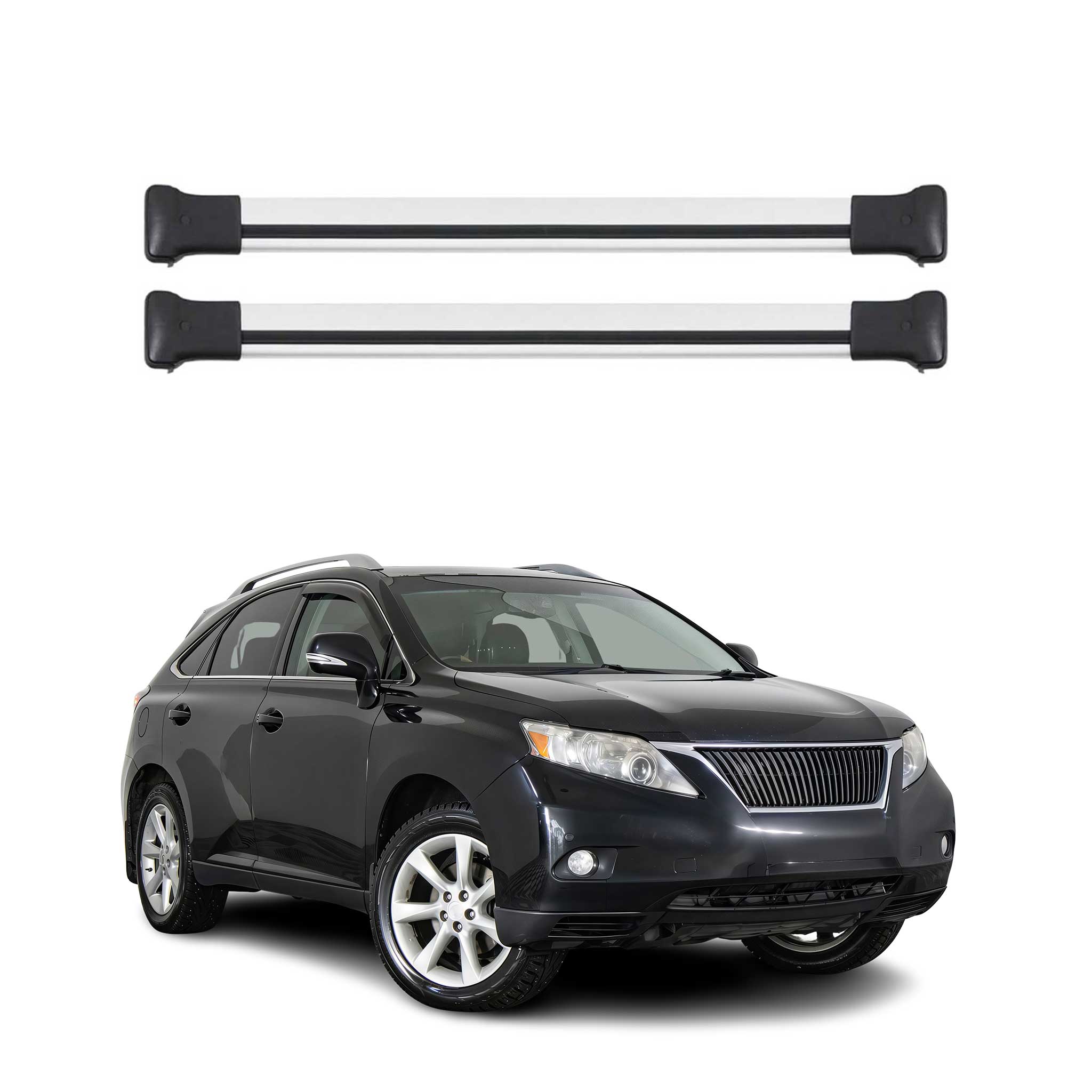 2017-2024 Mini Cooper Countryman F60 Roof Rack Cross Bars Silver