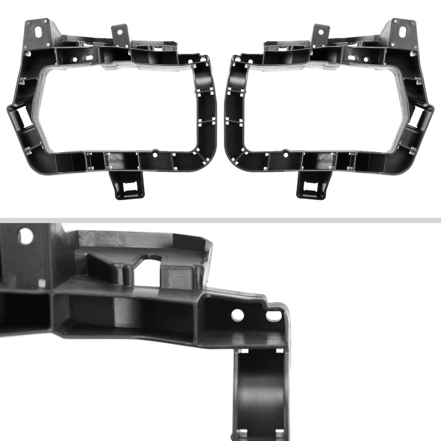 2017-2019 Nissan Versa Note Hatchback H8 Fog Lights Kit Chrome/Clear Lens