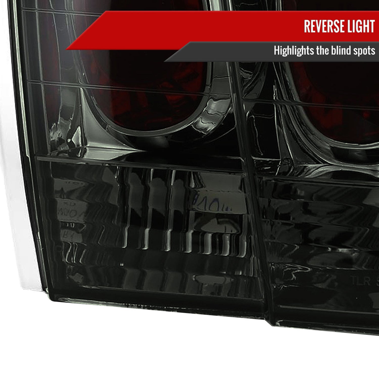 1999-2004 Ford Mustang Tail Lights Chrome Housing/Smoke Lens