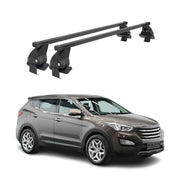 2013-2018 Hyundai Santa Fe Roof Rack Cross Bars Black