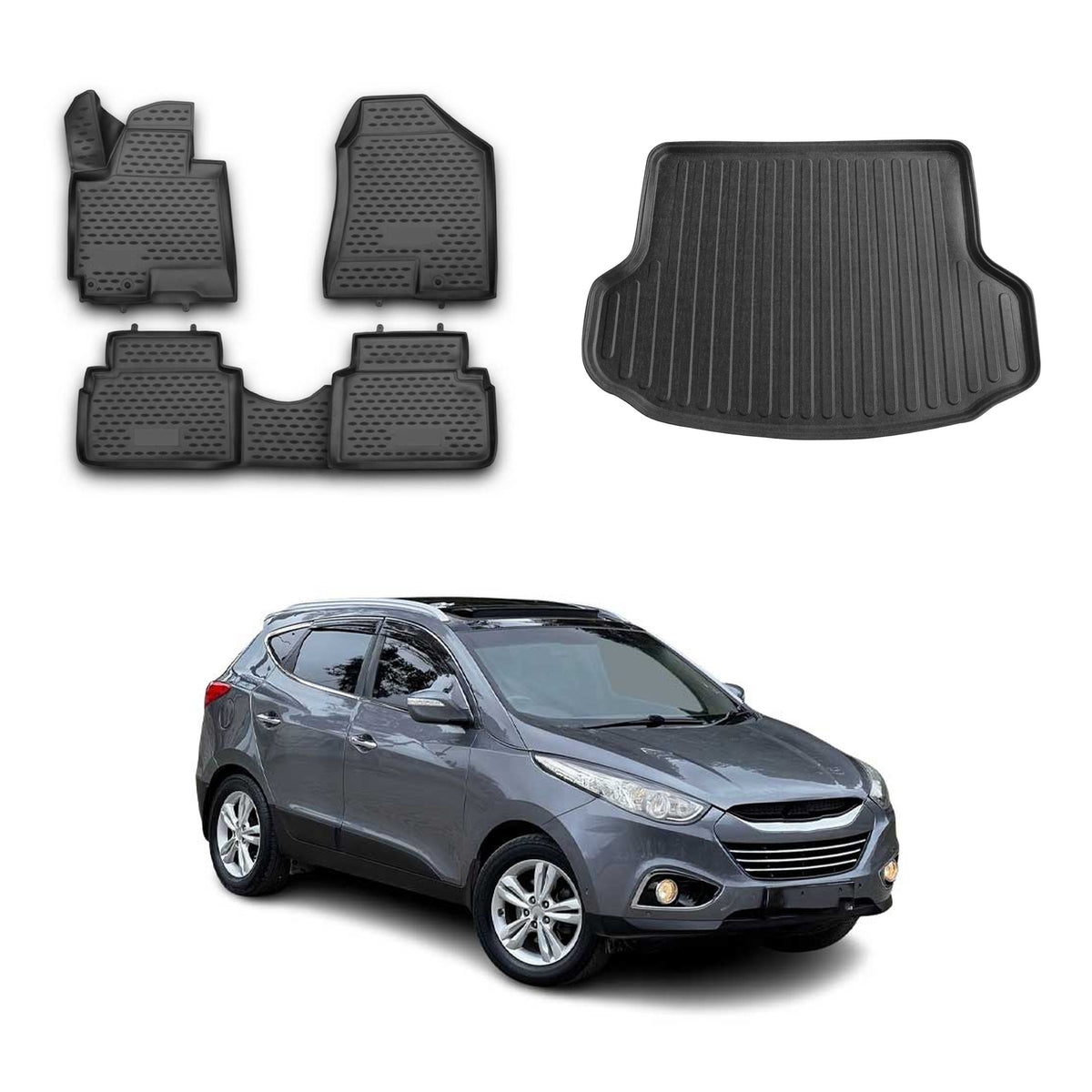 OMAC Floor Mats & Cargo Liners for Hyundai Tucson 2005-2009