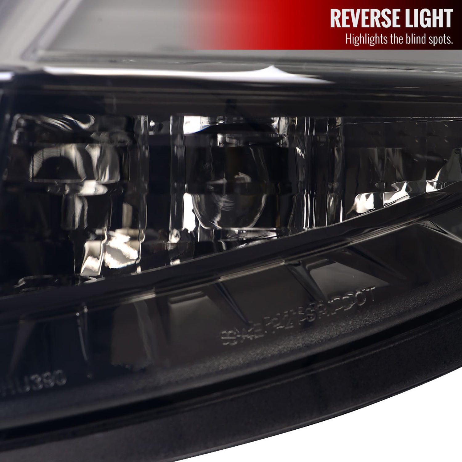 2014-2019 Ford Fiesta Hatchback LED Bar Tail Lights Chrome/Smoke Lens