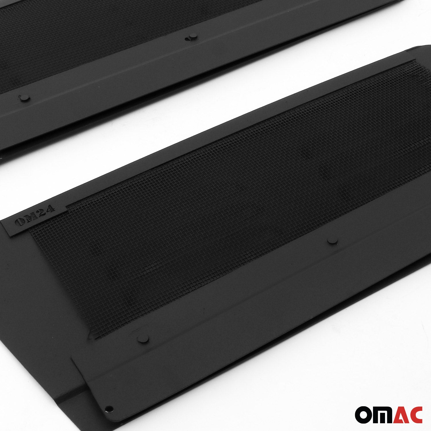 2015-2025 Ford Transit Car Ventilation Window Air Vent Aluminium Black 2Pcs