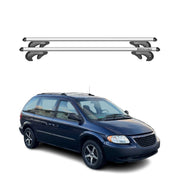 1996-2005 Dodge Caravan Roof Rack Cross Bars Silver