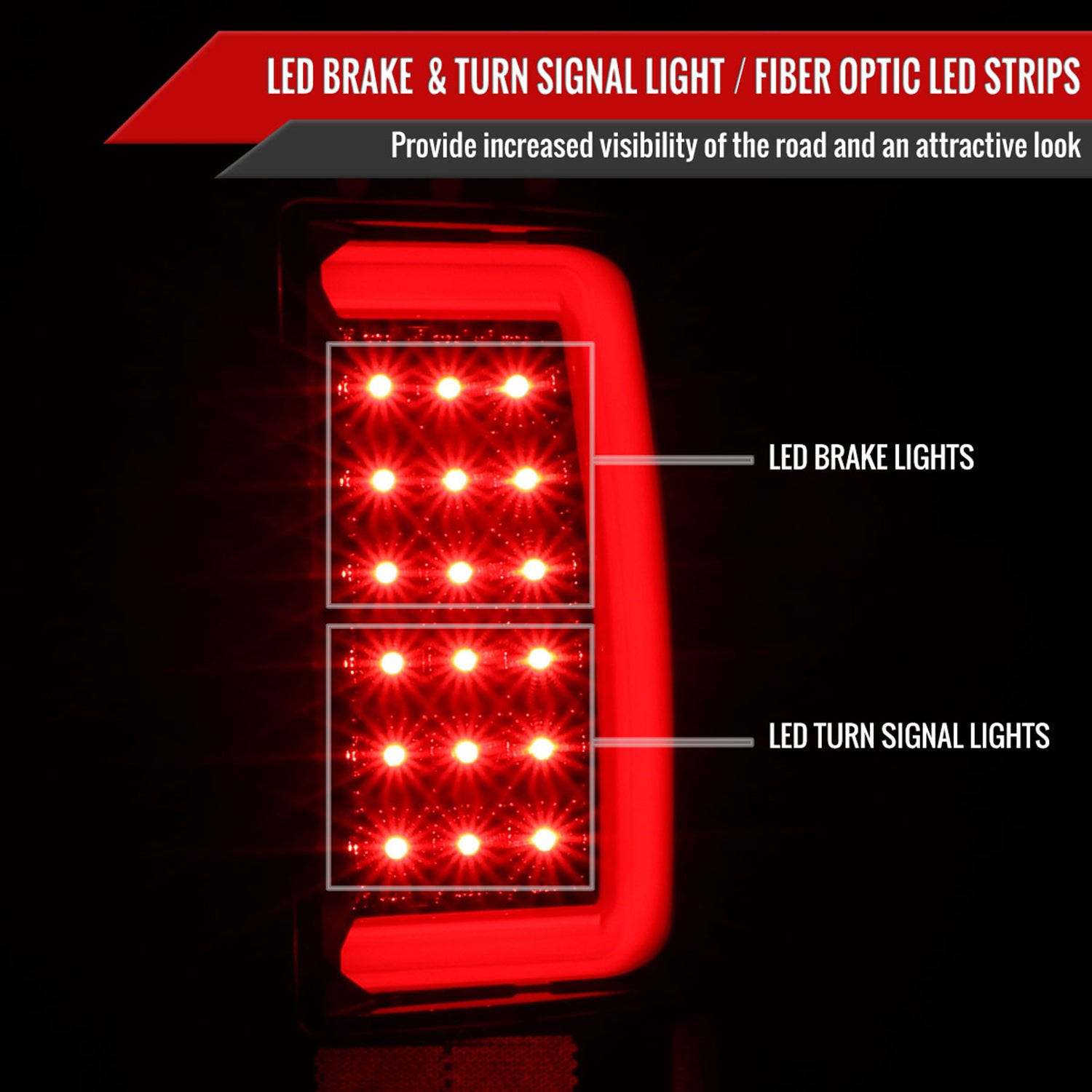 2002-2006 Dodge RAM 1500 2500 3500 LED Tail Lights -G2 Jet Black/Clear Lens