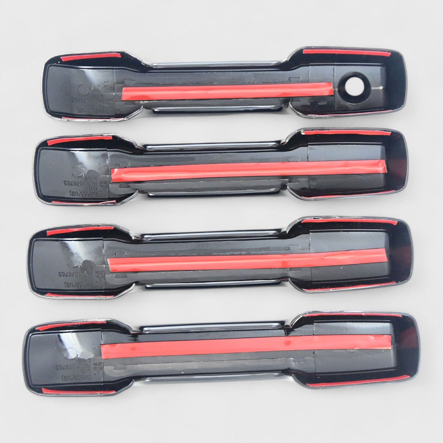 2024-2026 Toyota Tundra Door Handle Cover Gloss Black 4Pcs ABS Plastic