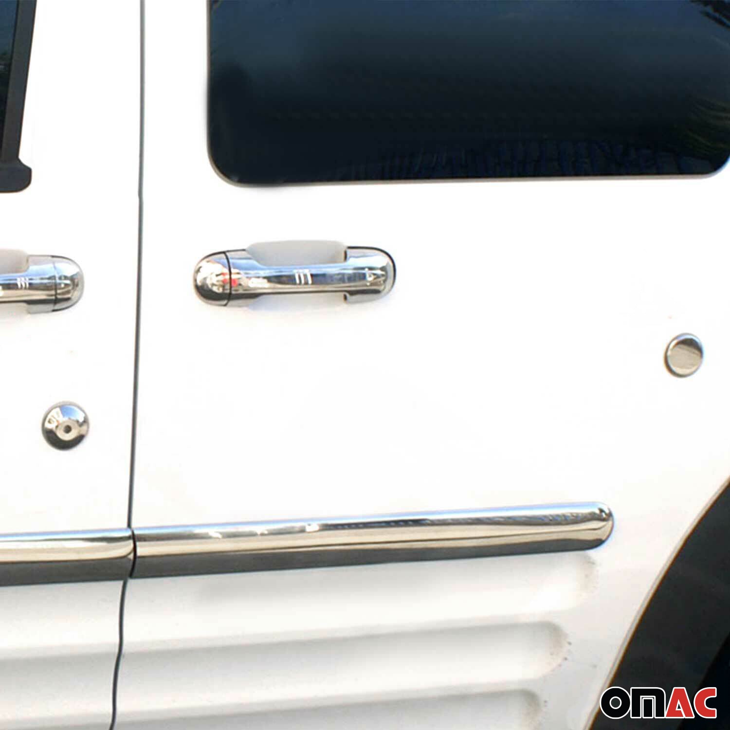 2010-2013 Ford Transit Connect Car Door Handle Cover Protector Stainless Steel 5 Pcs