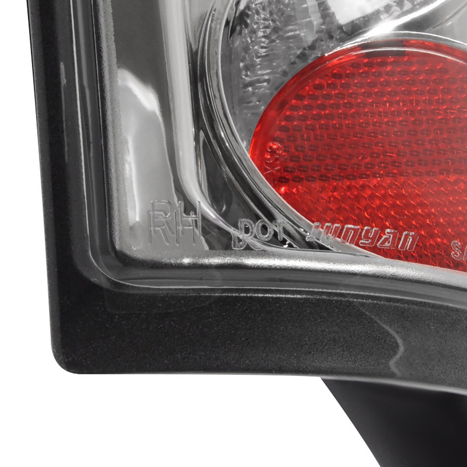 2004-2008 Ford F-150 Styleside Tail Lights Chrome Housing/Clear Lens