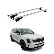 2020-2025 Kia Telluride Roof Rack Cross Bars Silver