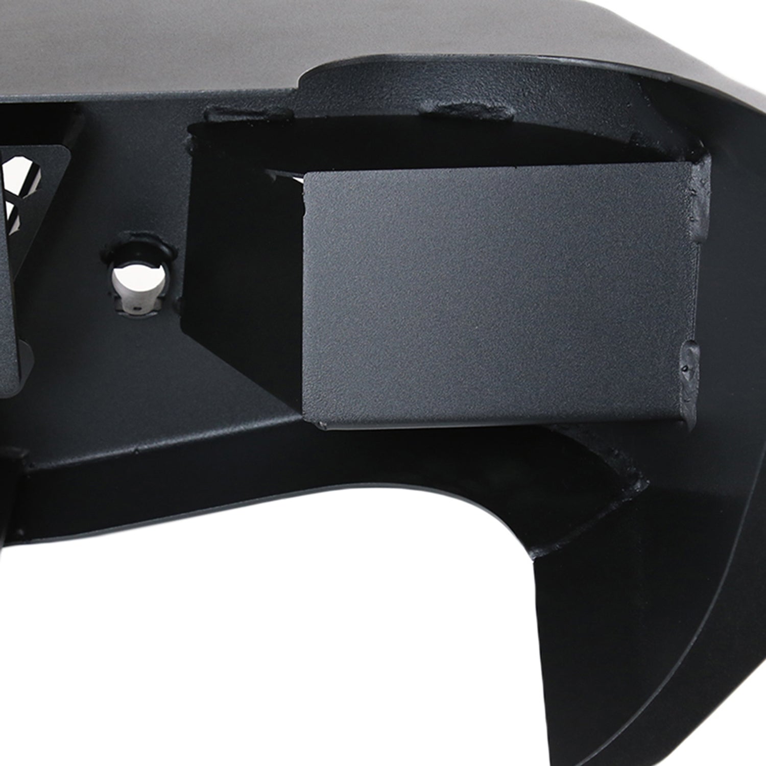 2007-2018 Chevy Silverado 1500 Heavy Duty Steel Rear Step Bumper License Lamp