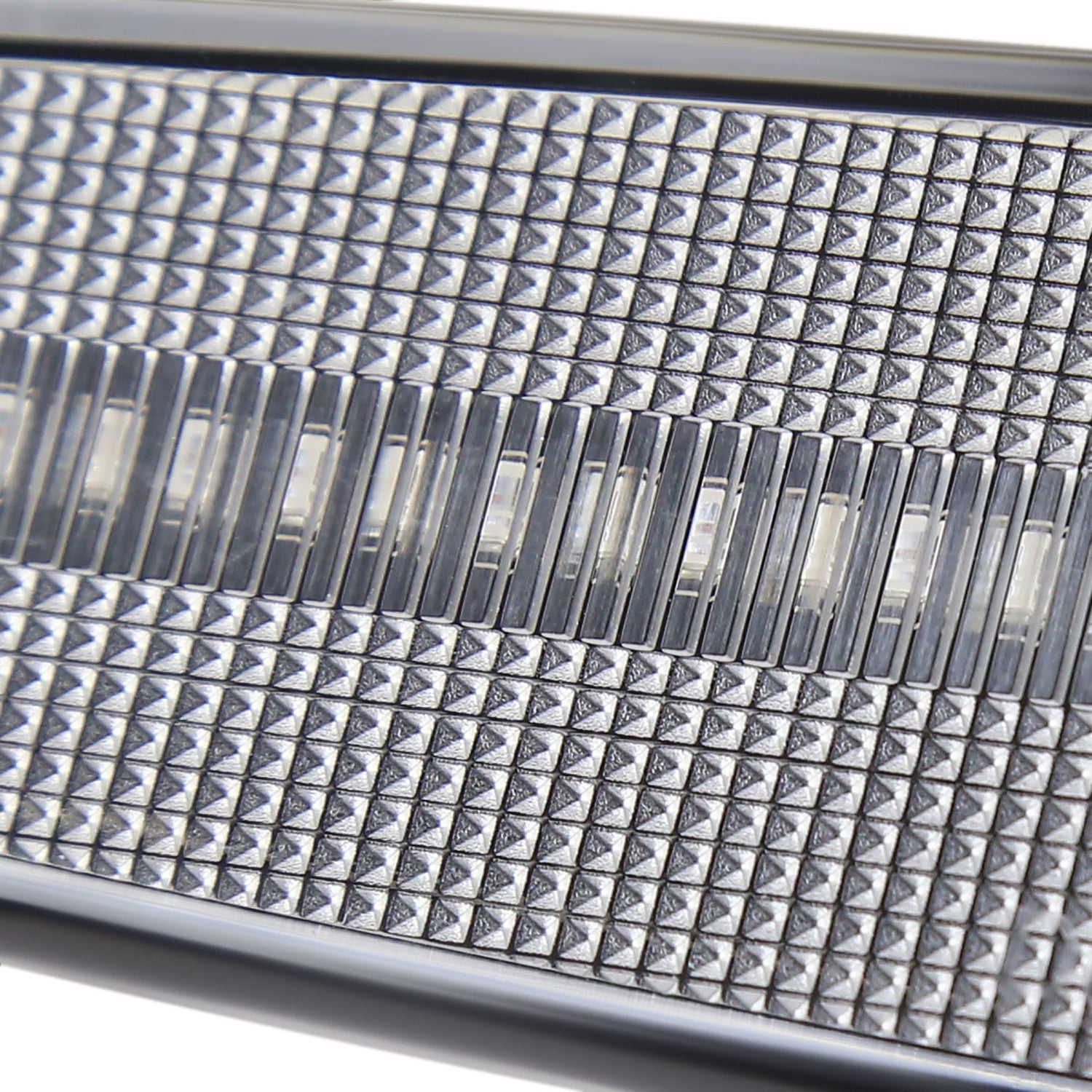 2005-2013 Chevy Corvette C6 Front & Rear LED Side Marker Lights Chrome/Clear