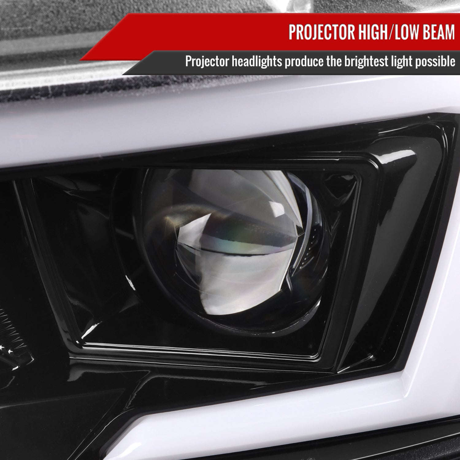 2015-2023 Dodge Charger LED Projector Headlights LED Turn Signal Jet Black