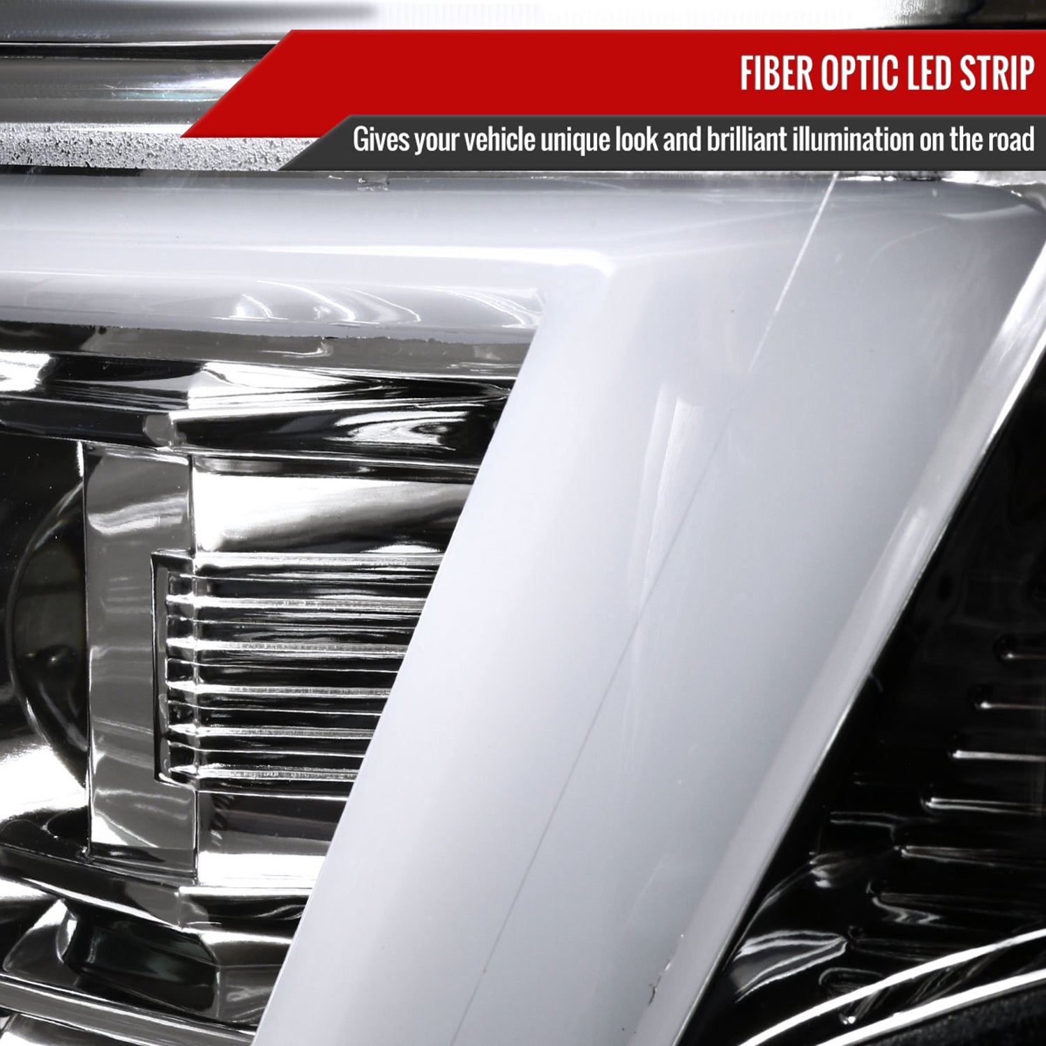 2015-2020 Chevy Tahoe Suburban/ 3500HD LED C-Bar Headlights LED Signal Chrome