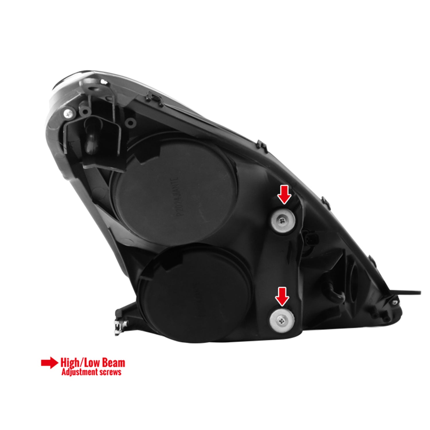 2000-2005 Toyota Celica Projector Headlights w/SMD LED Light Strip Black/Smoke