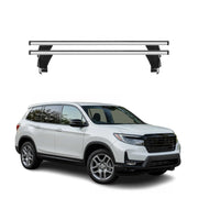 2019-2025 Honda Passport Roof Rack Cross Bars Silver