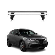2023-2024 Alfa Romeo Tonale Roof Rack Cross Bars Silver