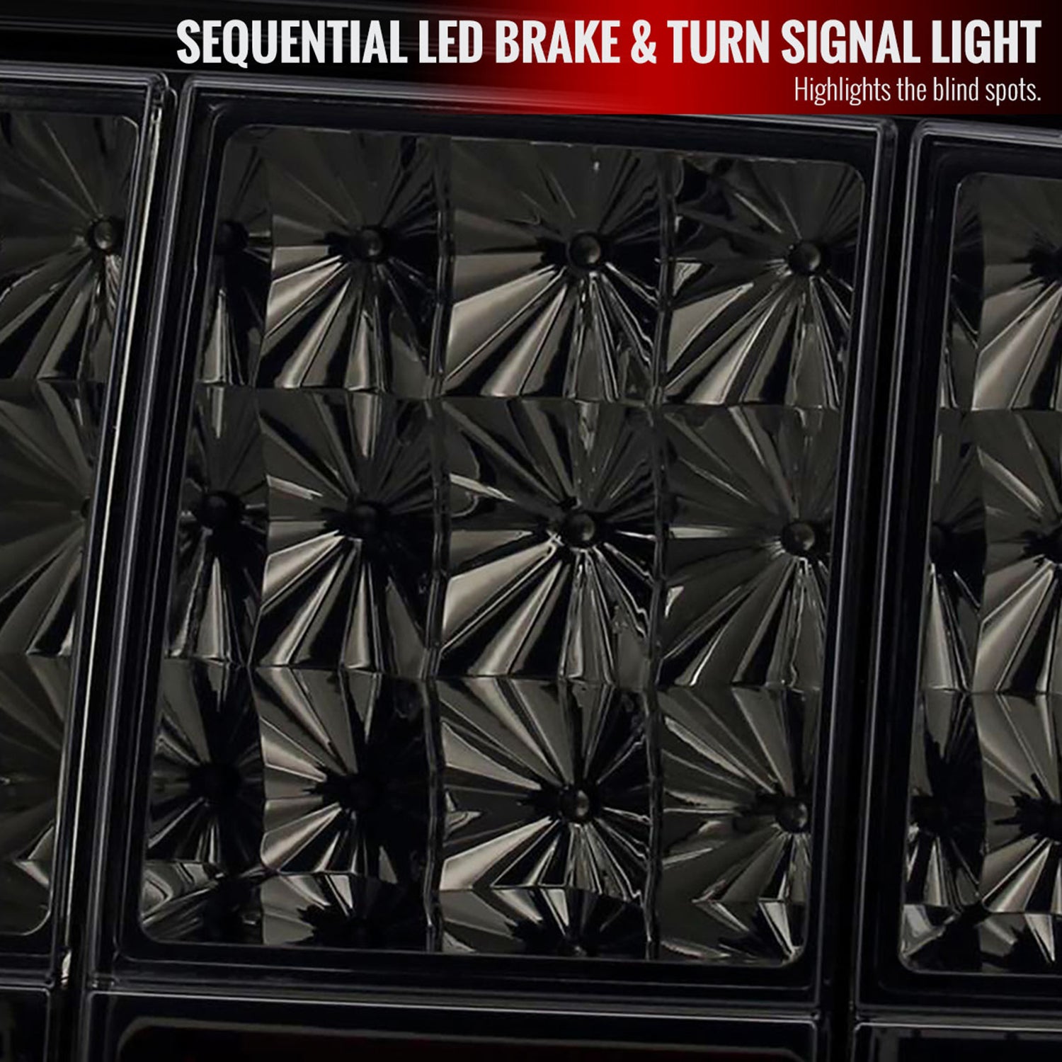 2005-2009 Ford Mustang Sequential LED Tail Lights Chrome Housing/Smoke Lens