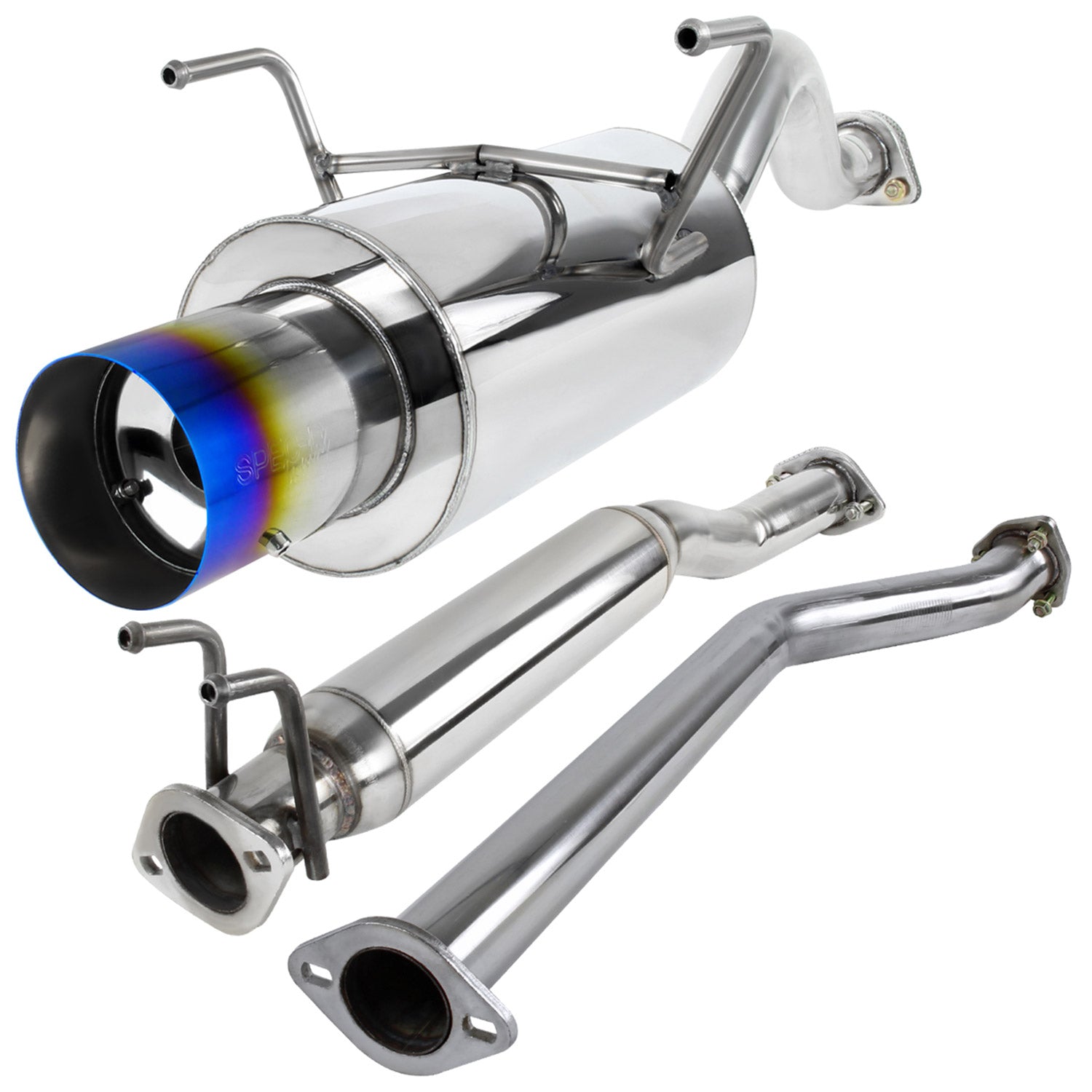 2002-2006 Acura RSX Type-S T-304 Steel N1 Catback Exhaust System w/Burnt Tip