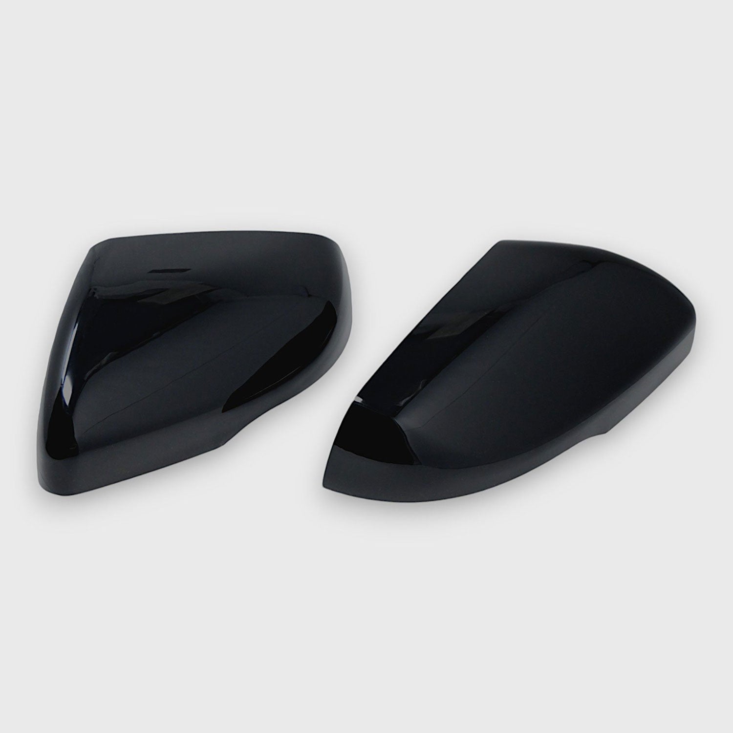 2015-2024 Ford Edge Mirror Cover Caps Gloss Black 2Pcs ABS Plastic