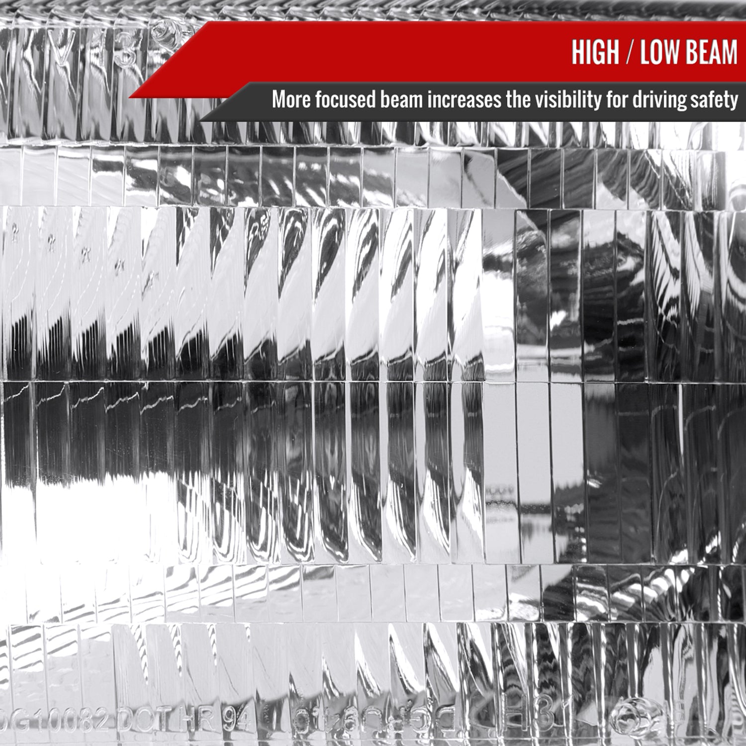 1994-2001 Dodge RAM 1500/2500/3500 Factory Headlights and Corner Lights Chrome