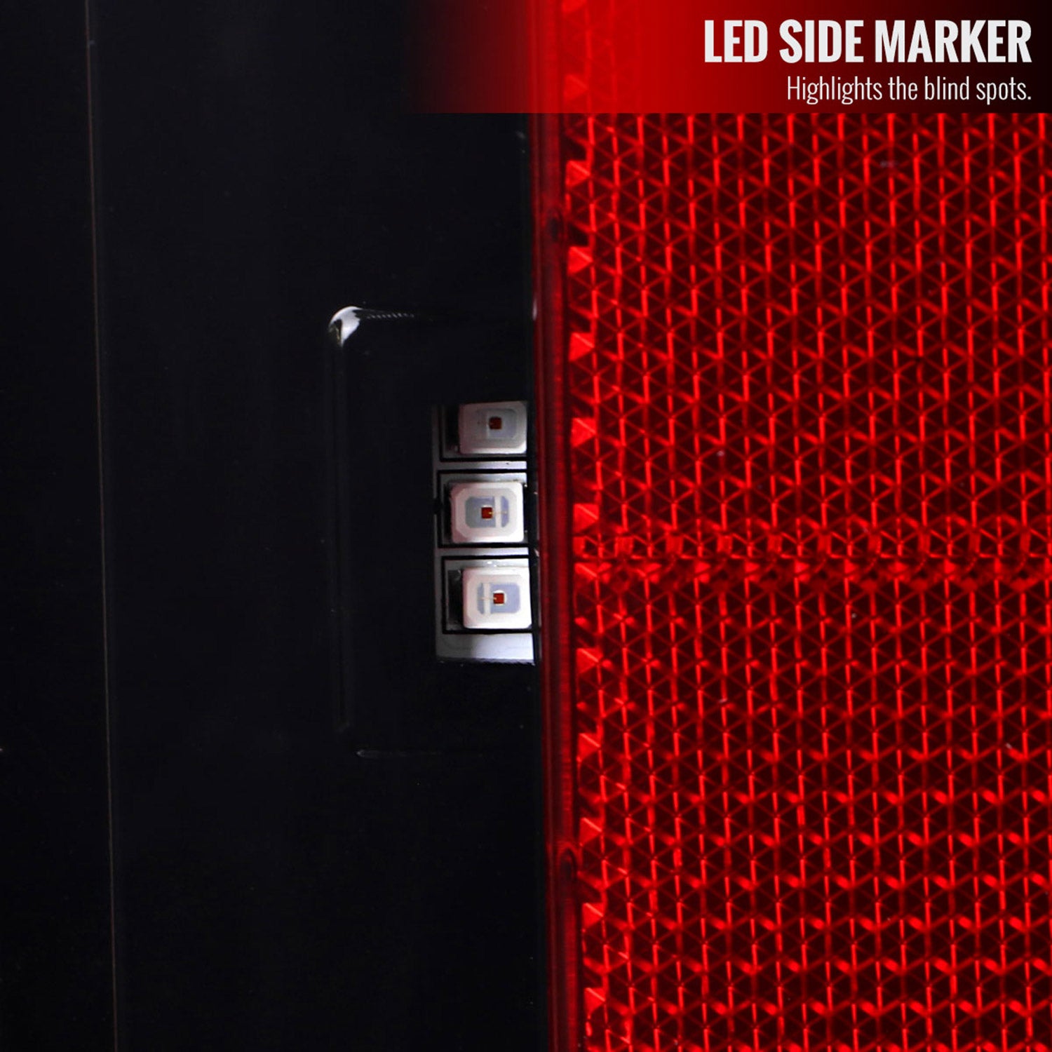 2019-2024 Dodge RAM 2500/3500 LED Signal Tail Lights Jet Black/Clear