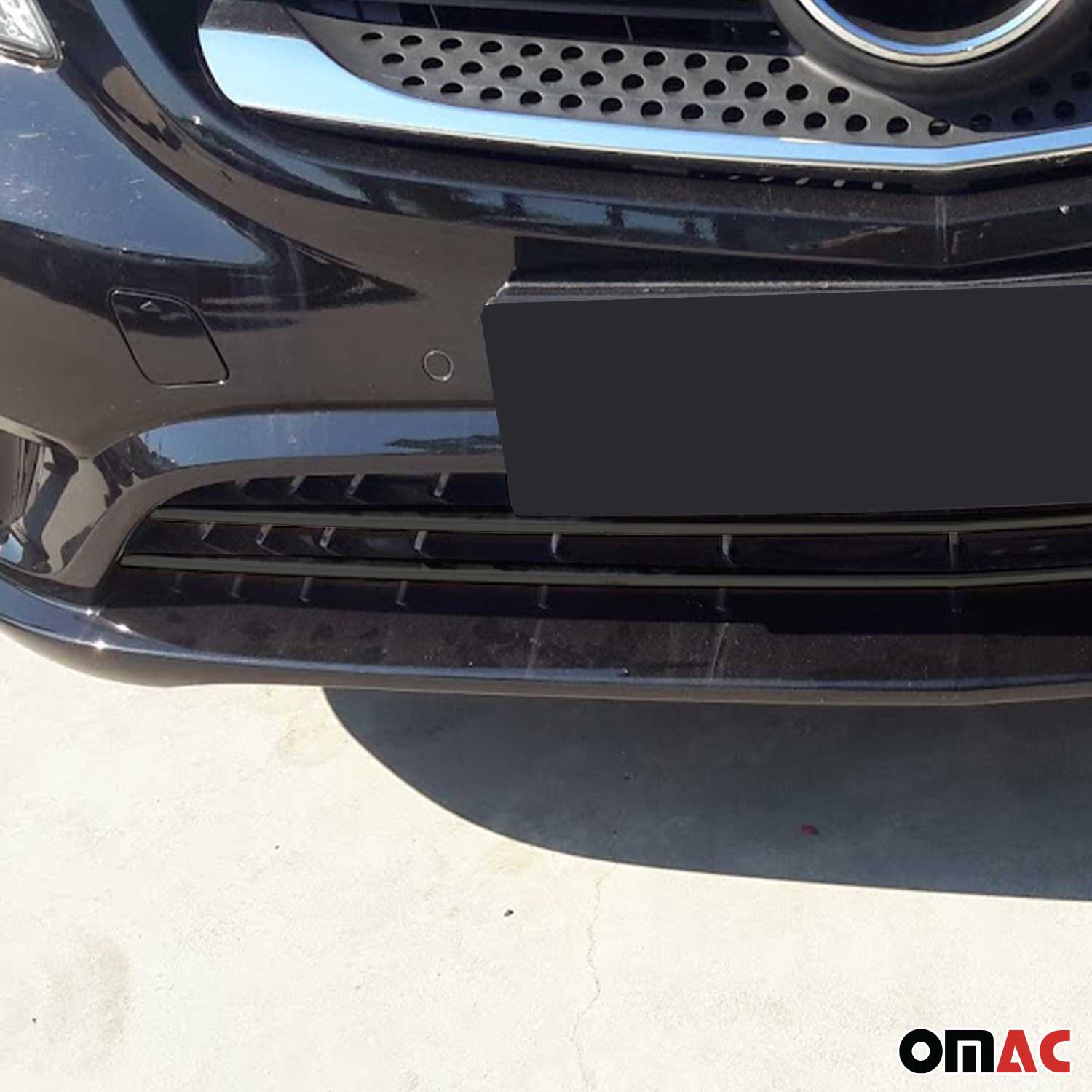 2016-2024 Mercedes Metris Front Bumper Trim Molding Stainless Steel Dark