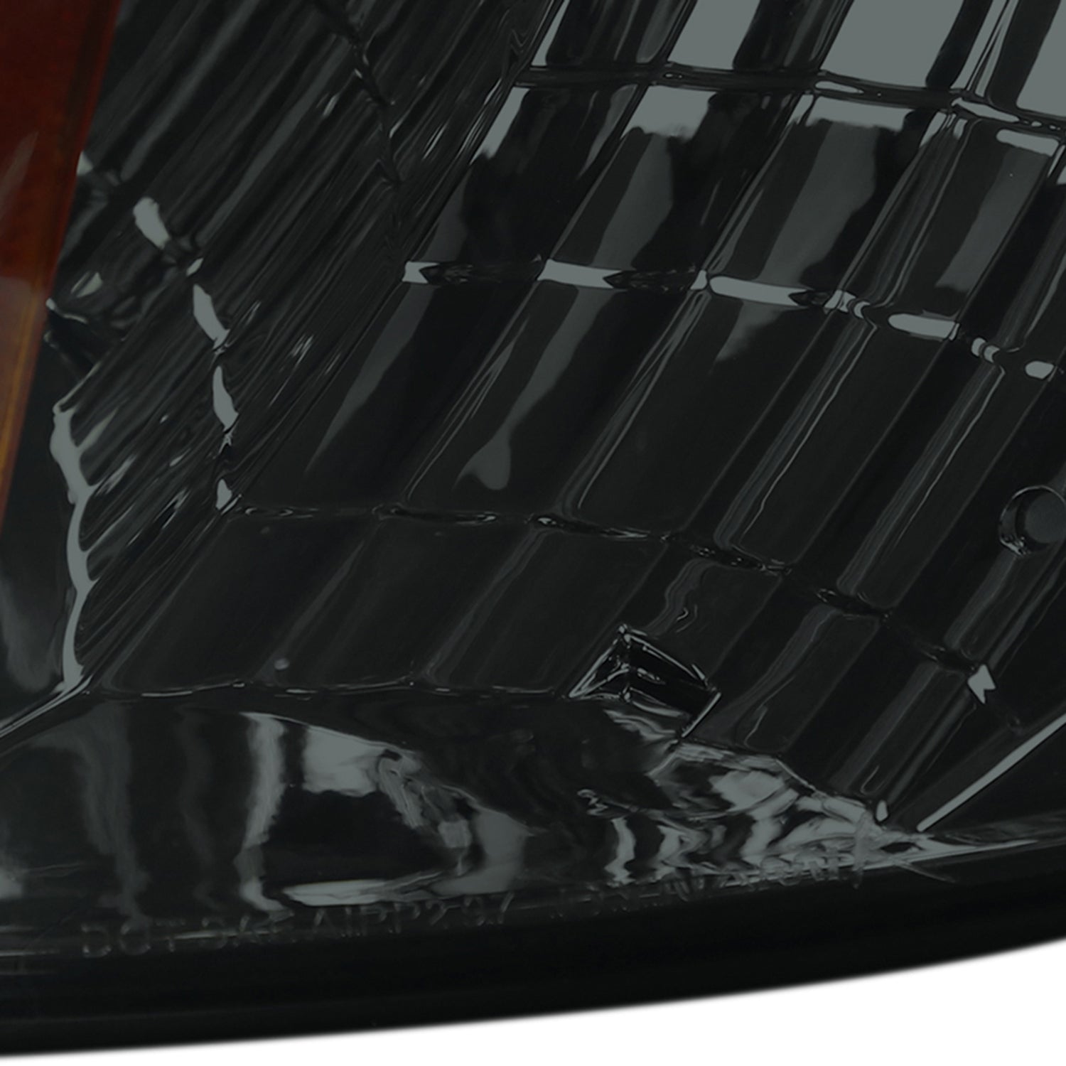 1997-2004 Ford F-150/Expedition Corner Lights Glossy Black/Smoke Lens