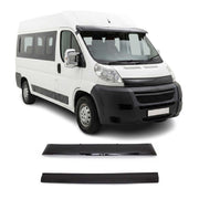 2014-2022 RAM ProMaster Windshield Sun Visor & Bug Shield Hood Deflector Kit 2Pcs Smoke