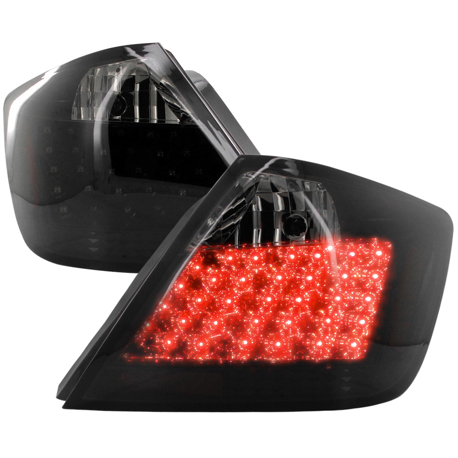 2004-2010 Scion tC LED Tail Lights Glossy Black Housing/Smoke Lens