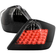 2004-2010 Scion tC LED Tail Lights Glossy Black Housing/Smoke Lens
