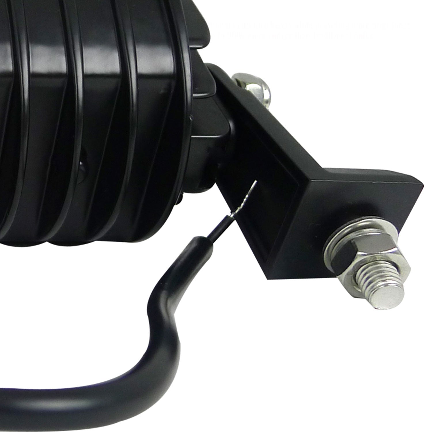 Universal Off Road 6000K Flood Beam 36W 12-LED Fog Light Black Alu Housing/Glass