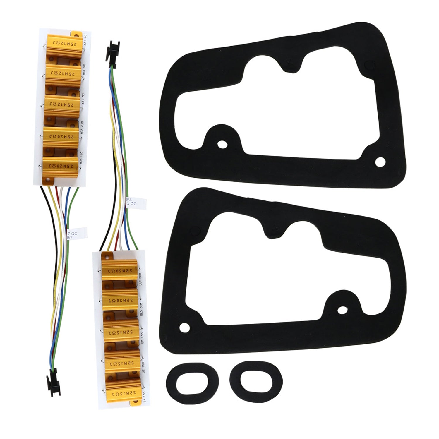 2006-2011 Mercedes Benz W164 ML Class LED Tail Lights Chrome/Red Lens