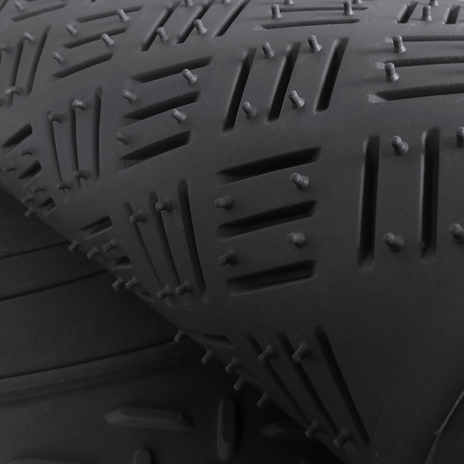 Universal fit Rubber NonSlip Car Floor Mats Liner All Weather 4Pcs Gray