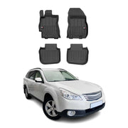 2010-2014 Subaru Outback Premium Floor Mats Liners Full Set All Weather Heavy Duty