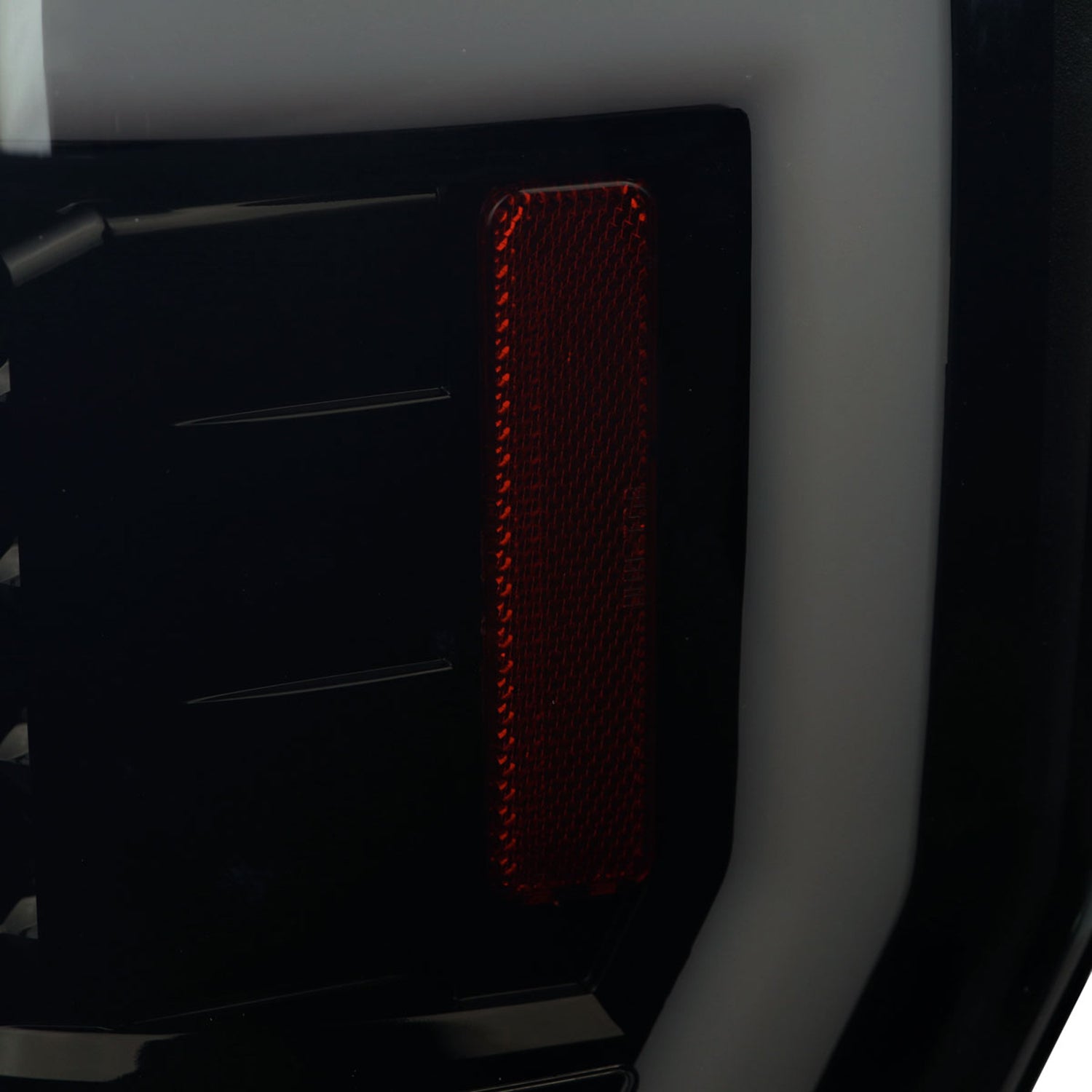 2017-2019 Ford F-250/350/450/550 LED Bar Tail Lights Glossy Black/Dark Smoke