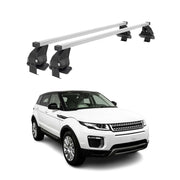 2012-2019 Land Rover Range Rover Evoque Roof Rack Cross Bars Silver