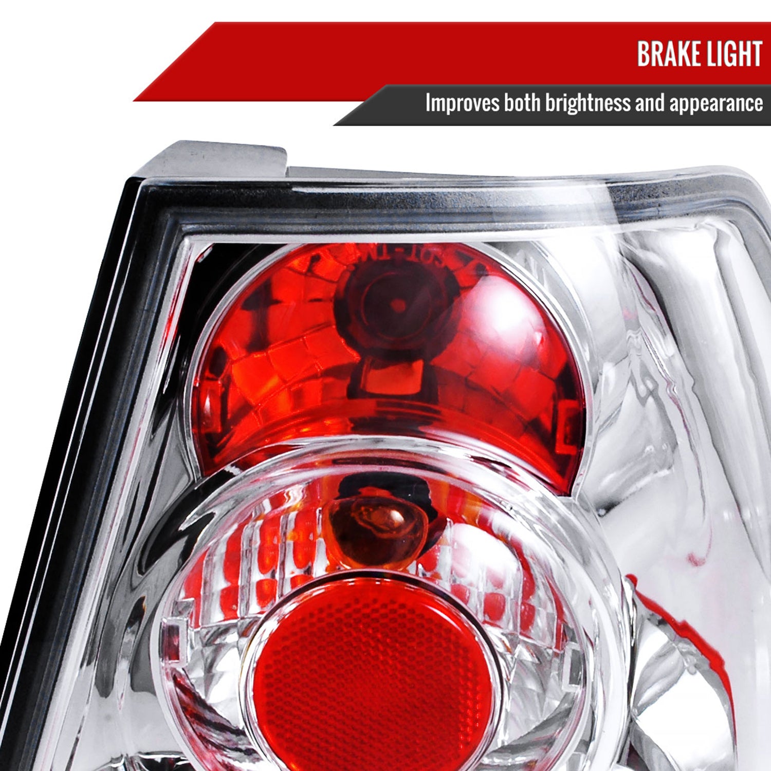 1999-2005 VW Jetta/Bora Mk4 Sedan Tail Lights Chrome/Clear Lens