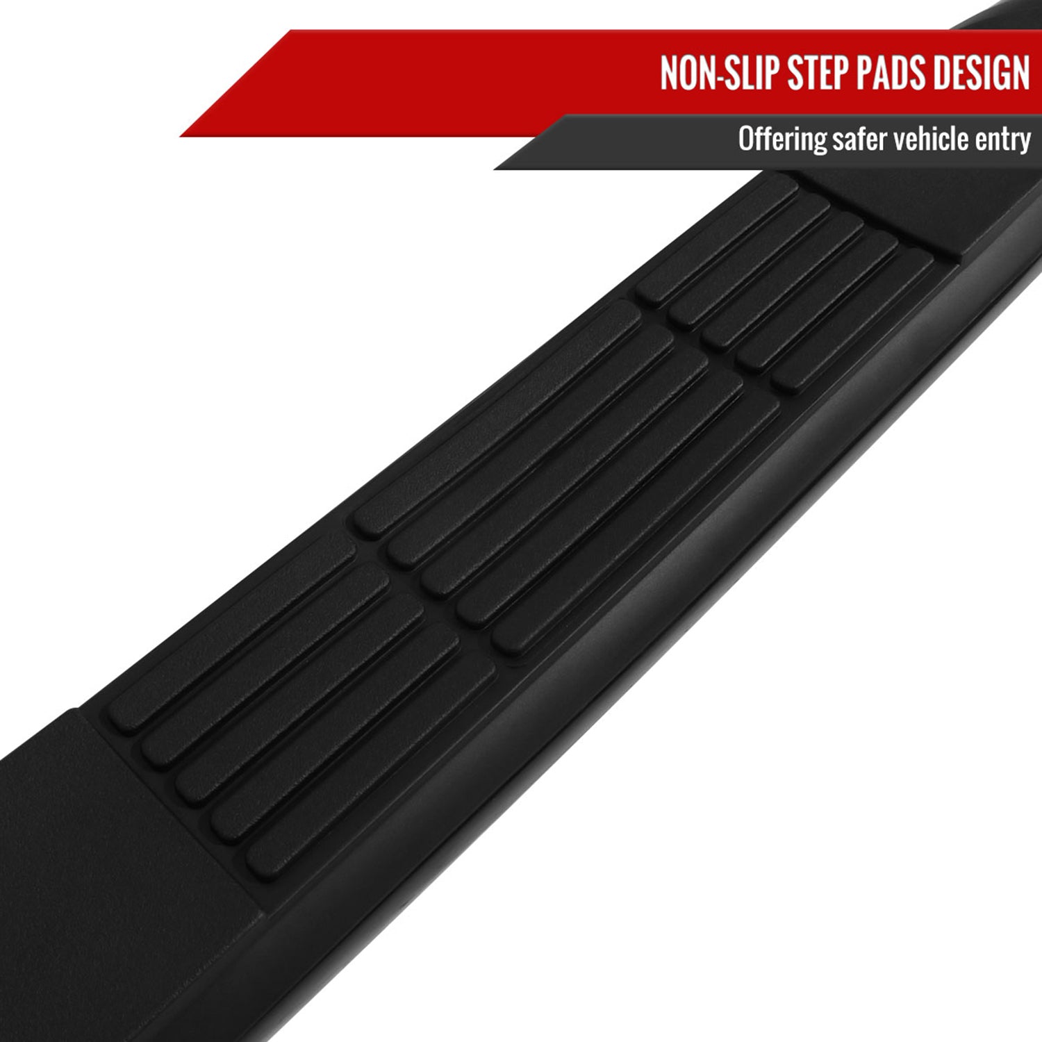 2021-2022 Chevy Tahoe/GMC Yukon Black 3" Side Step Nerf Bars Running Boards