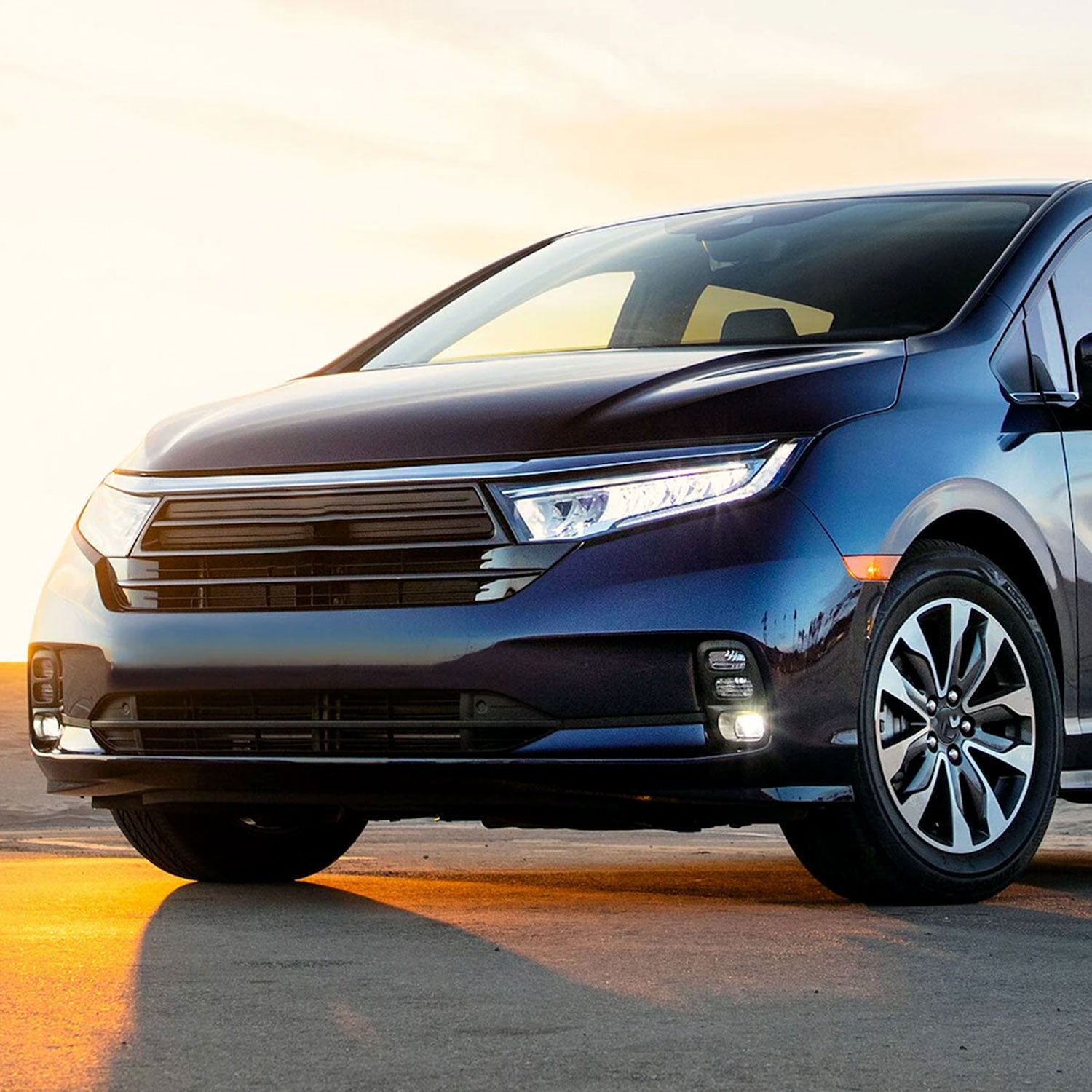 2021-2023 Honda Odyssey LED Fog Lights Kit Chrome Housing/Clear Lens