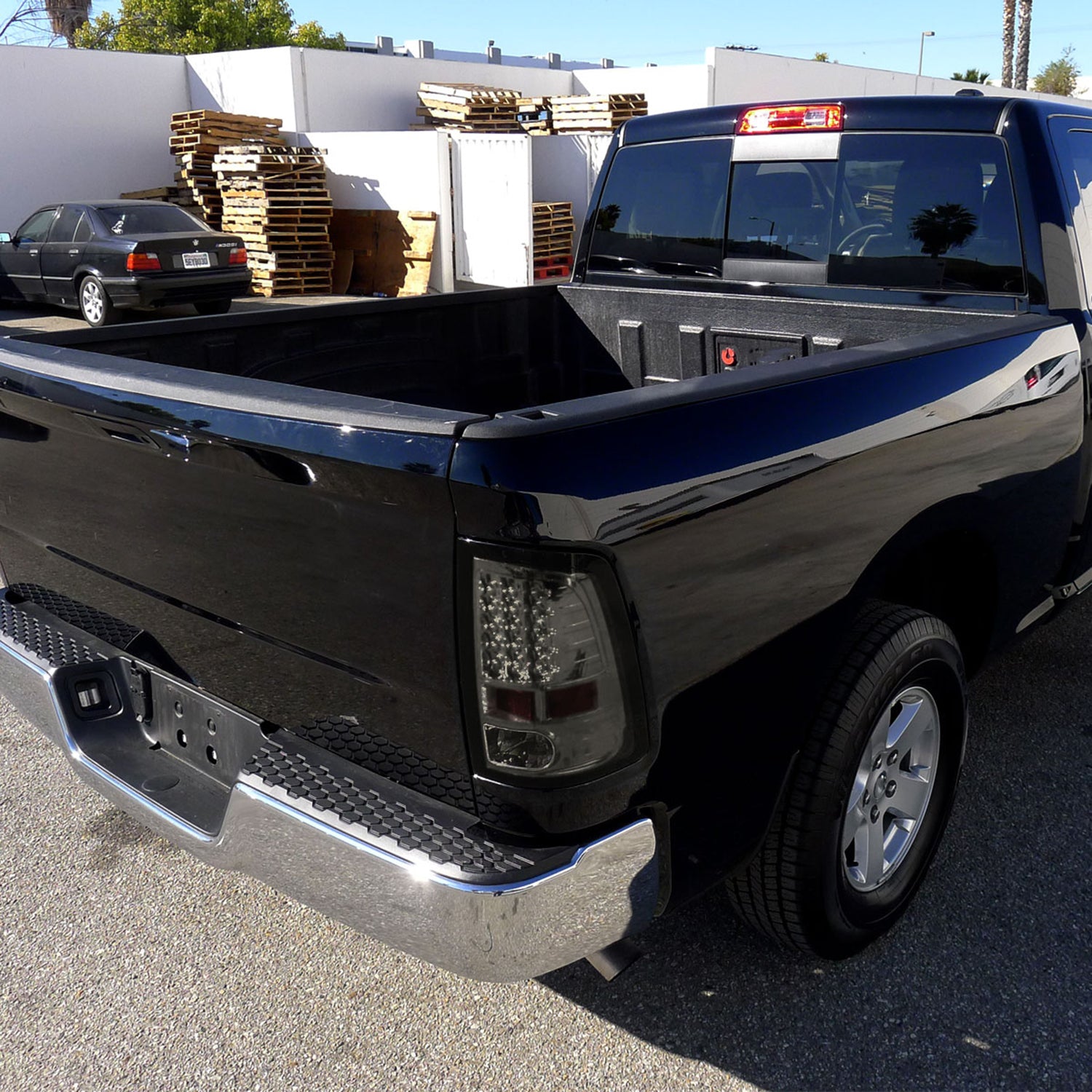 2009-2018 Dodge RAM 1500 2500 3500 LED Tail Lights Chrome/Smoke