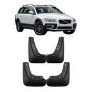 Front & Rear Mud Flaps Set for Volvo XC70 2008-2016 Mud Guards Splash 4 Pcs