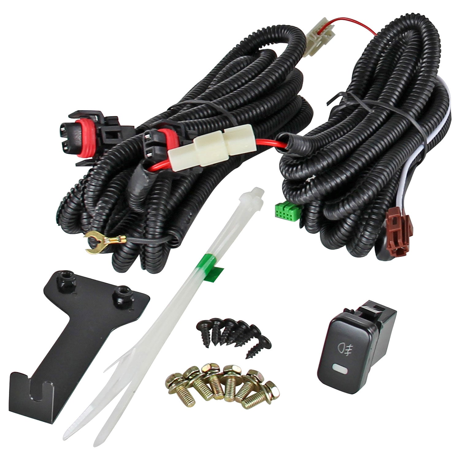 2005-2007 Honda Odyssey H8 Fog Lights Kit Chrome Housing/Clear Lens